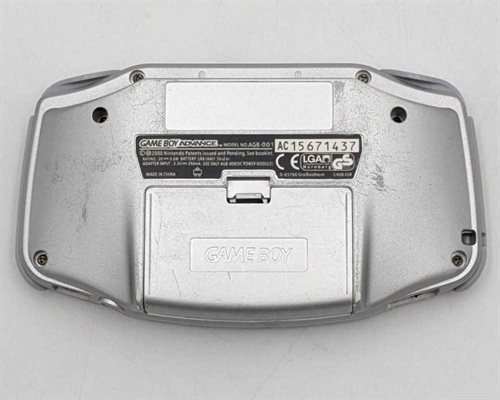 Gameboy Advance - Silver - Konsol - SNR AC16000178 (B Grade) (Genbrug)